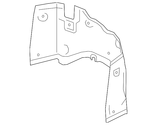 212-628-02-55 Деталь PARTITION PANEL