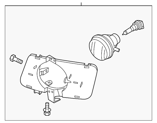 BN8R-51-680C Деталь FOG LAMP ASSY, RIGHT