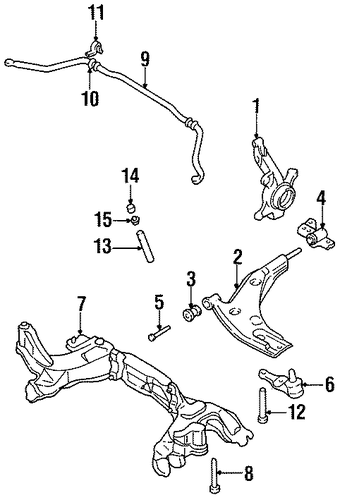 Sephia SUSPENSION COMPONENTS