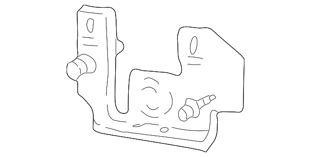 ZZR0-50-037 REINFORCEMENT, LEFT