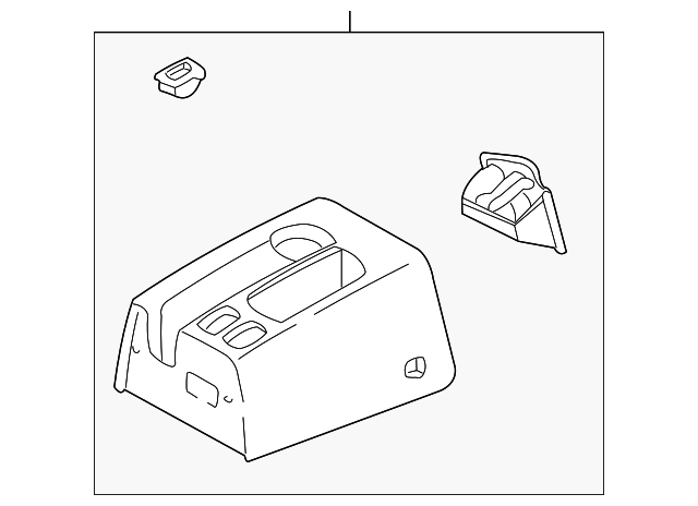 92060FA000MJ Деталь CONSOLE ASSY