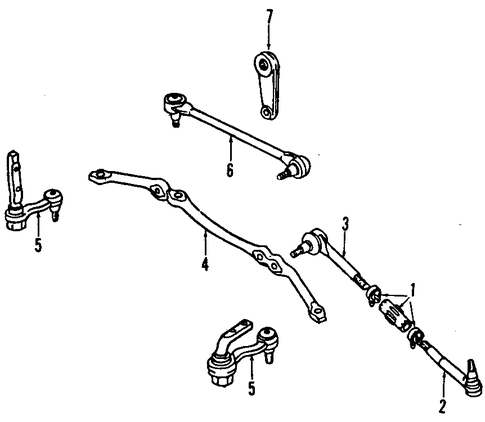 Astro STEERING GEAR & LINKAGE 6