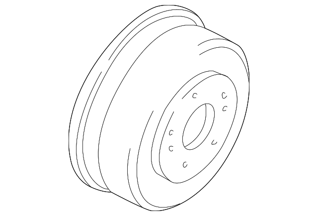 58329-26000 Деталь DRUM, RIGHT
