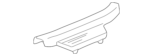 67918-52010-B2 Деталь SCUFF PLATE, LEFT
