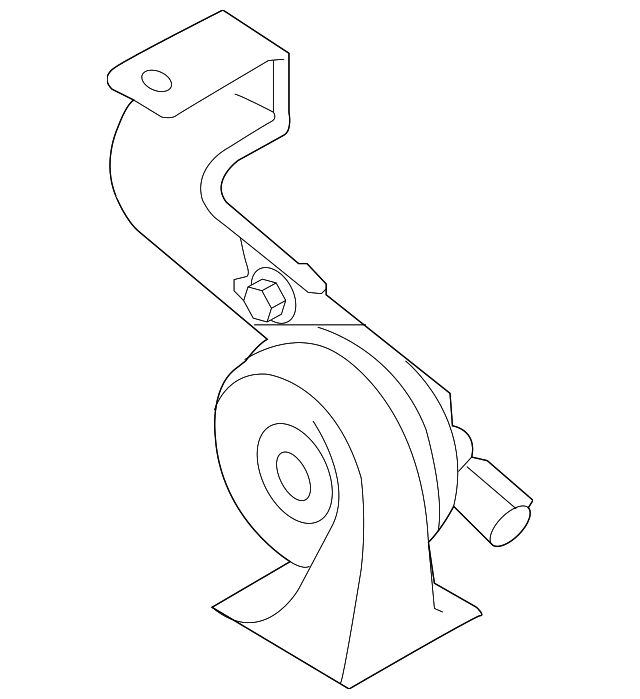 96610-C1000 Деталь LOW NOTE HORN