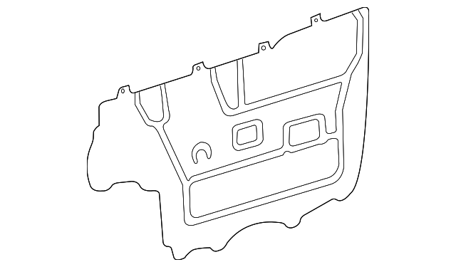 67832-08010 Деталь ACCESS COVER, LEFT