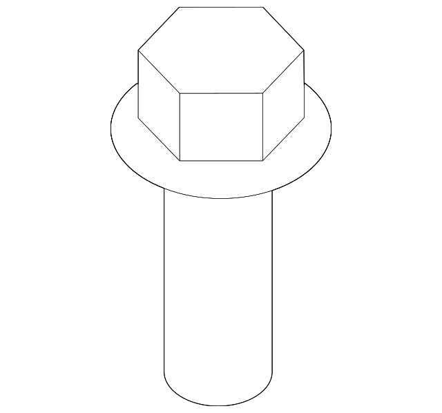 86593-2H000 BUMPER COVER BOLT