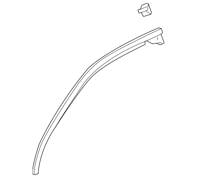 20885819 REVEAL MOLDING RETAINER, LEFT