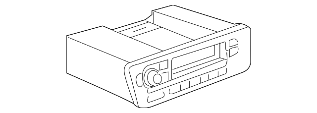 39100-S5A-A60ZB Деталь TUNER ASSY., AUTO RADIO (30WX4) *YR256L*
