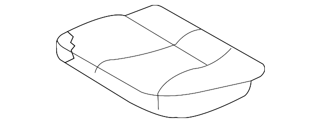 89100-4D142-KS2 Деталь SEAT CUSHION, LEFT