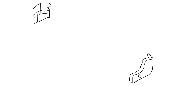 89270-4D120-CS Деталь RECLINE COVER, RIGHT