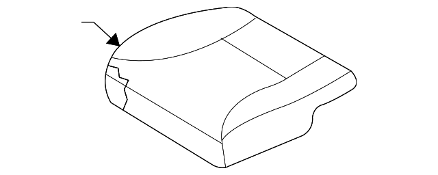 89200-4J131-KS6 Деталь SEAT CUSHION, RIGHT