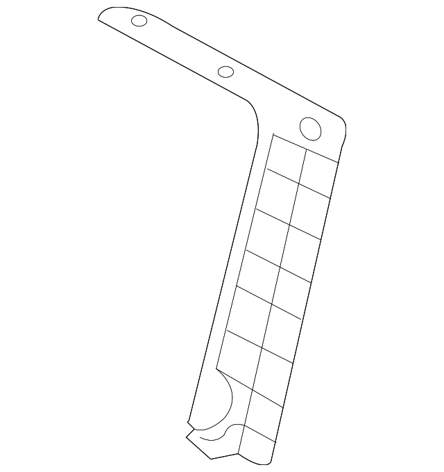 89465-4D120-KS2 Деталь SEAT BACK PANEL, RIGHT
