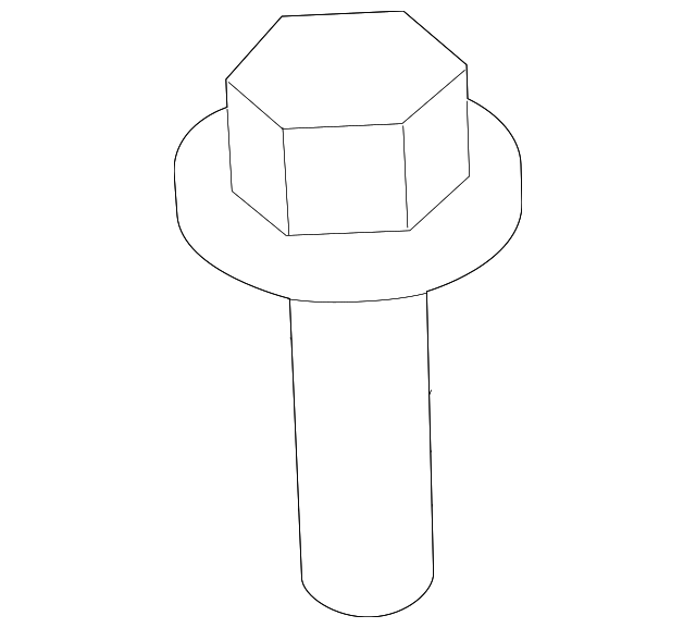 SU003-02845 Деталь HINGE BOLT, RIGHT