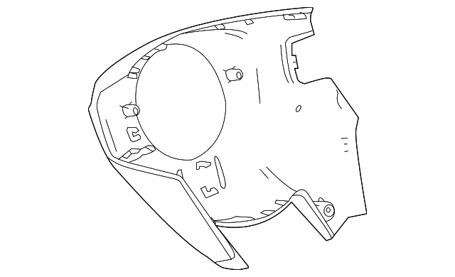 22983478 Деталь REAR SHROUD