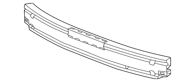 71530-TR3-A50 BEAM, RR. BUMPER