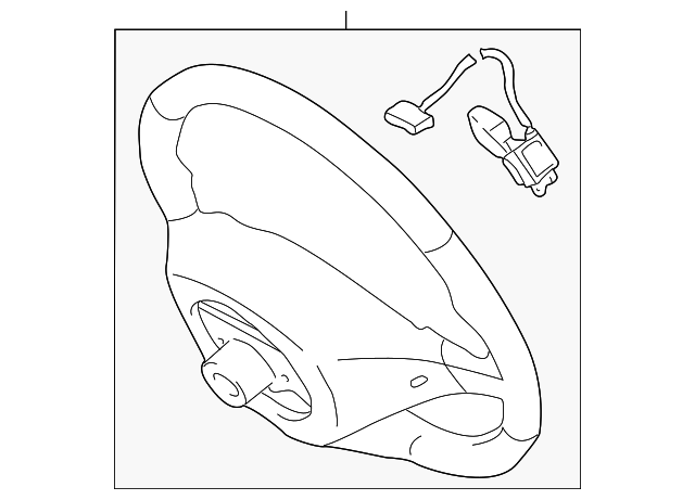 45100-42080-C0 Деталь STEERING WHEEL
