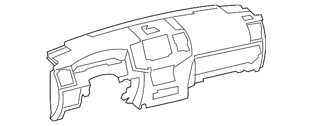 55400-60030-E0 Деталь INSTRUMENT PANEL