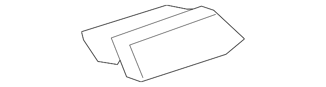 55961-60081-E0 Деталь DEFOGGER GRILLE, LEFT