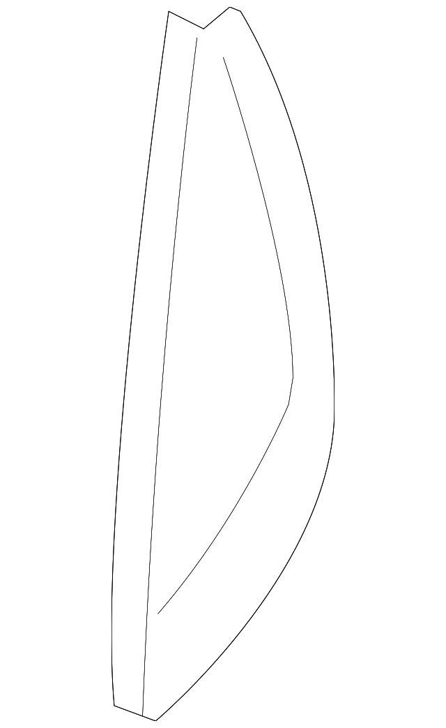55318-60051-E0 Деталь SIDE PANEL, LEFT