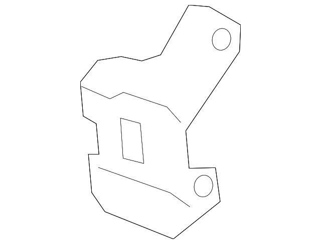 19316765 Деталь REINF BEAM SIDE BRACKET, RIGHT