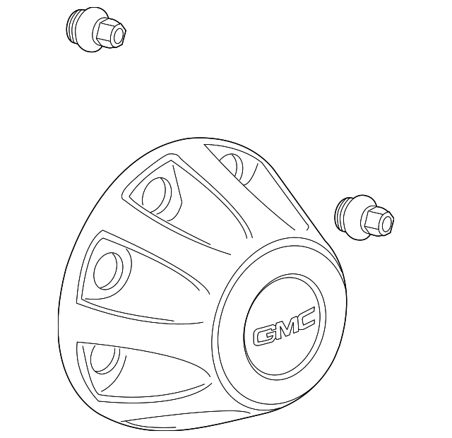 9597808 Деталь HUB CAP