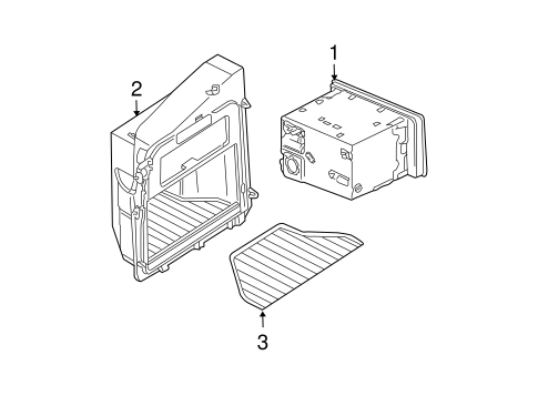 A4 Quattro NAVIGATION SYSTEM COMPONENTS