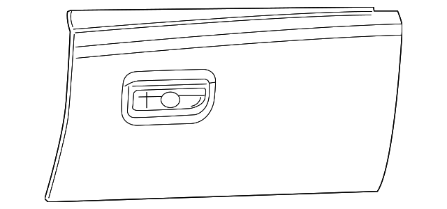 1UK71DX9AB GLOVE BOX DOOR