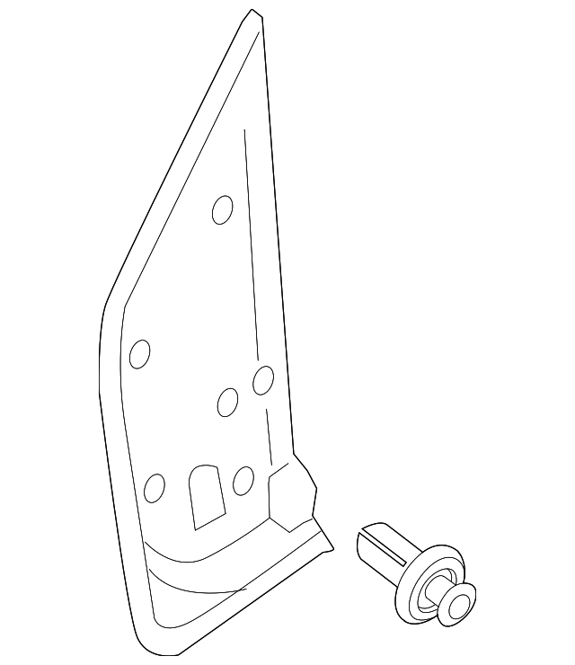 8475082Z10 Деталь CORNER COVER, RIGHT