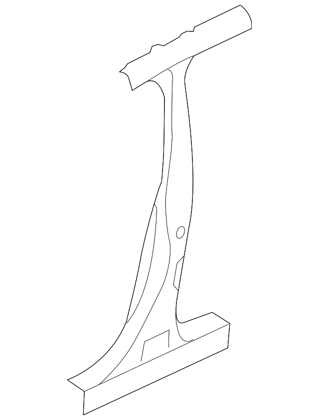 51429FJ0009P Деталь CENTER PILLAR, RIGHT