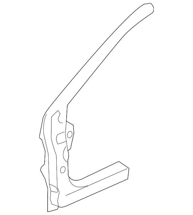 51419FJ0609P Деталь HINGE PILLAR, RIGHT