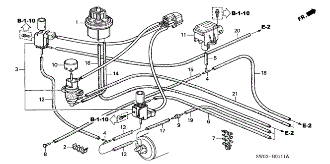NSX CONTROL DEVICE TUBING