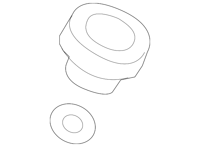 12631205 Деталь FILLER CAP