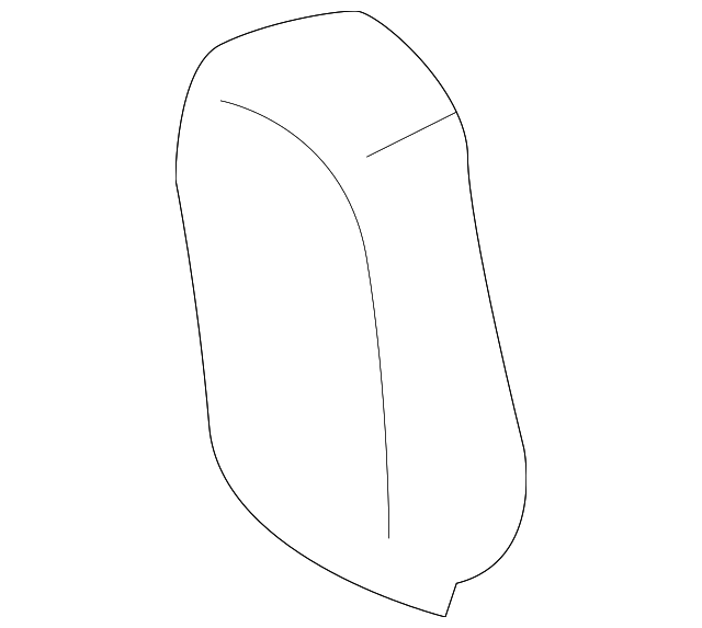 87013-1AA0A Деталь RECLINE KNOB, RIGHT