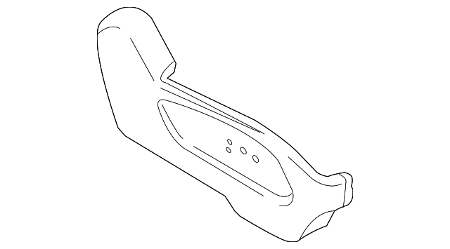 87330-1AF0B Деталь OUTER FINISH PNL, RIGHT