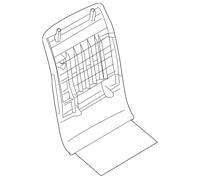 87640-1AF1B Деталь REAR PANEL, RIGHT