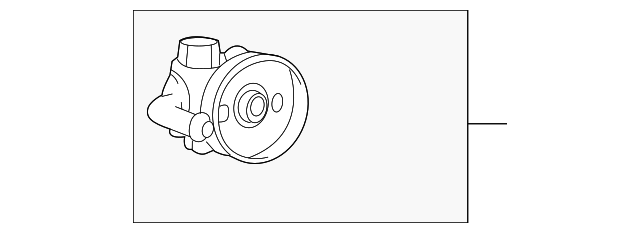 57100-39000 POWER STEERING PUMP