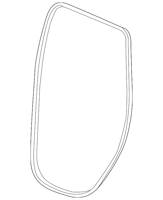55399174AE Деталь SURROUND W'STRIP, LEFT