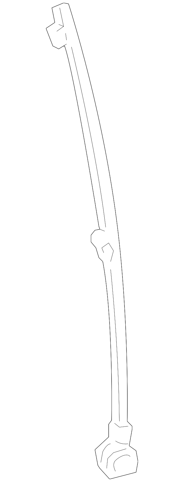 5489963 Деталь FRONT GUIDE, LEFT