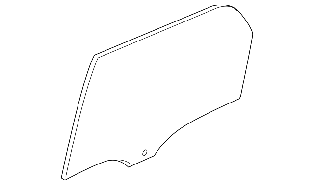 10395104 Деталь DOOR GLASS, RIGHT
