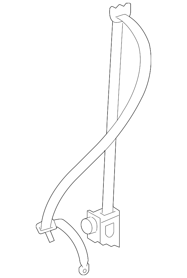 73210-35A20-C0 BELT & RETRACTOR, RIGHT