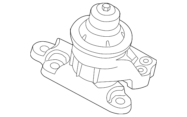 DB5Z-6038-A Деталь FRONT MOUNT