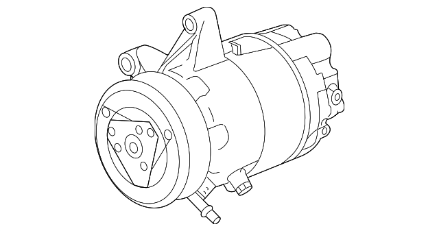 89019333 Деталь COMPRESSOR
