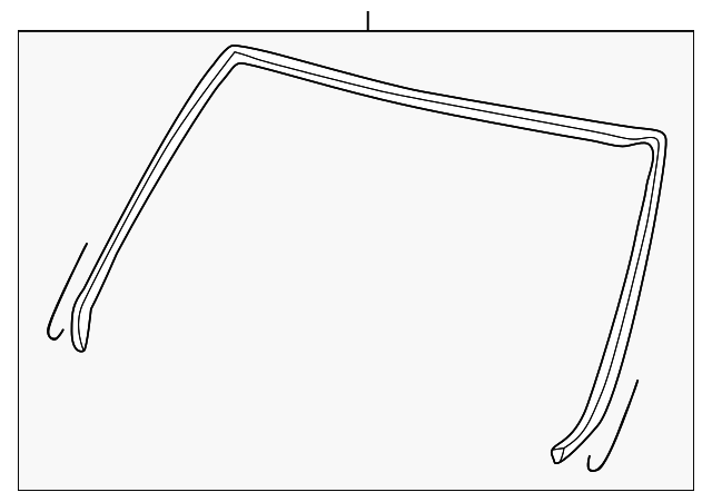 GD7A-50-6AXF Деталь REVEAL MOLDING