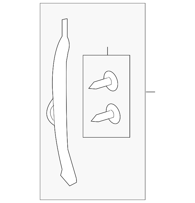 53828-60040 REAR SEAL, LEFT