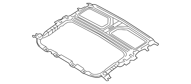 67115-2L210 Деталь SUNROOF REINF