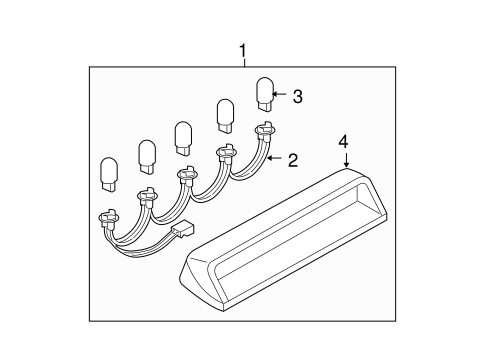 Maxima HIGH MOUNTED STOP LAMP