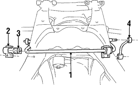 Catera STABILIZER BAR & COMPONENTS