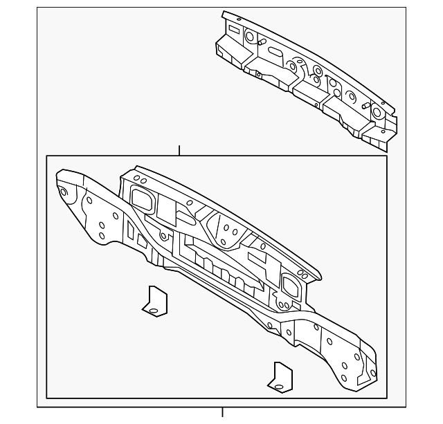 5281A237 Деталь REAR BODY PANEL