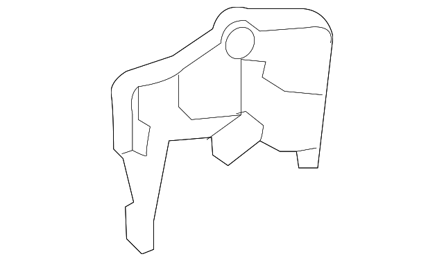 71875-24100 Деталь RECLINE COVER, RIGHT